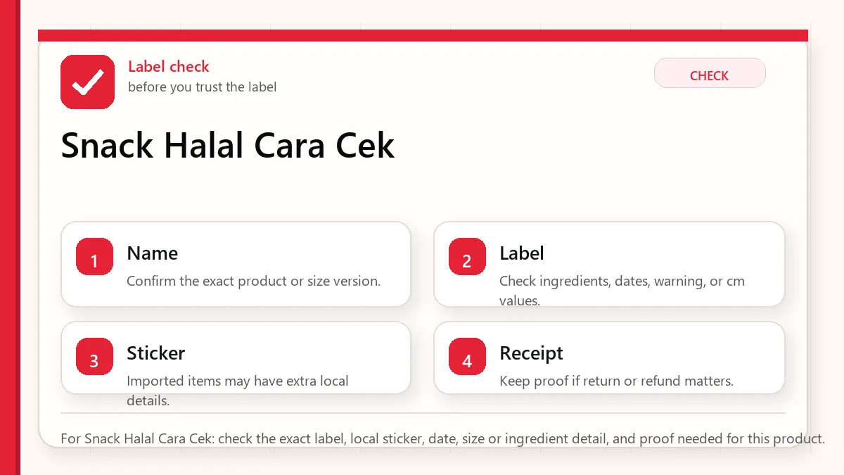 Snack Korea Halal: Cara Cek Sebelum Membeli
