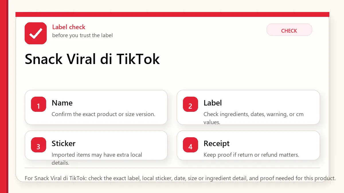 Snack Korea Viral di TikTok: Halal atau Perlu Cek Ulang?